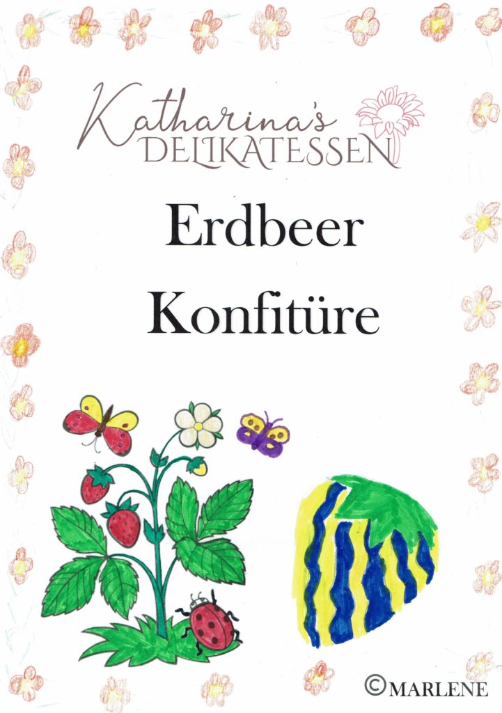 Erdbeer-Konfitüre aus steirischen Erdbeeren von Katharinas Delikatessen